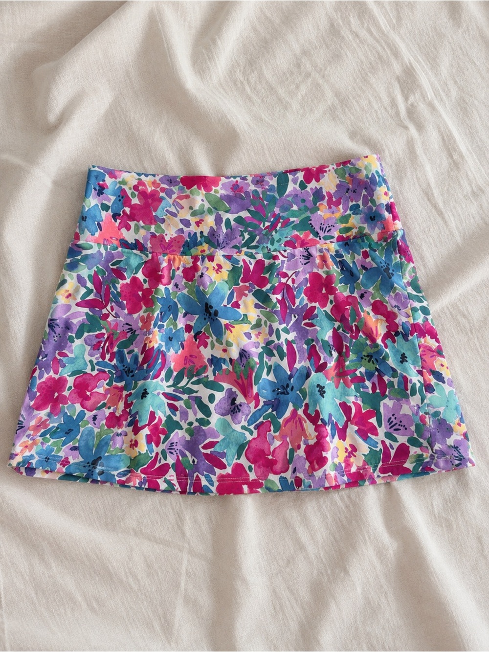 Tommy Bahama Floral Golf Skort Built-In Shorts Hidden Pocket Small
